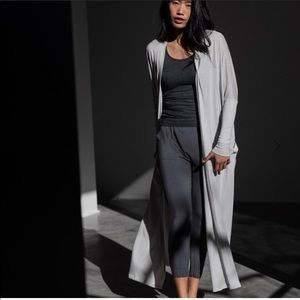 Lunya Organic Pima Long Cardigan - one size